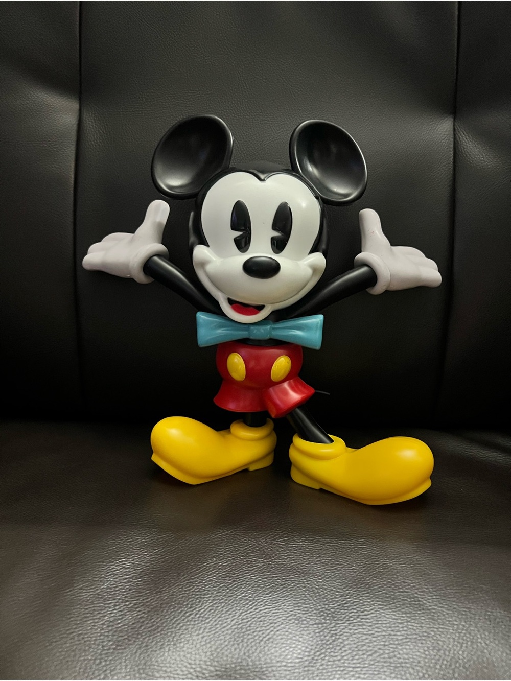 Vintage-style Mickey Mouse Figurine Sipper 90th Birthday